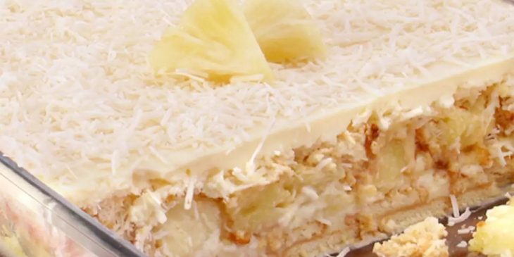 cassata de abacaxi