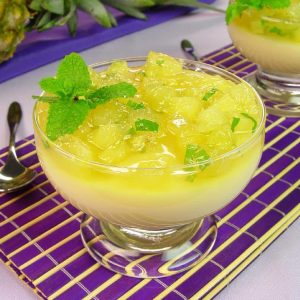 Raspadinha de hortelã que deixa todo mundo bem refrescante (receita fácil)