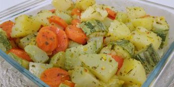 Receita de legumes cozidos no vapor: mais saudável