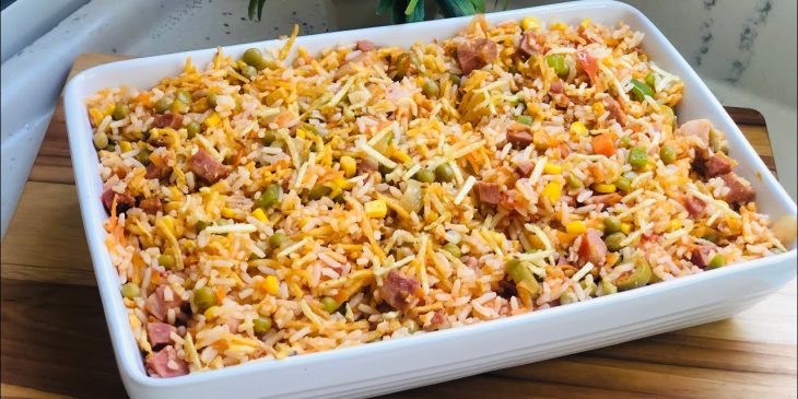 Arroz crocante sucesso de receita para incrementar as festas de final de ano