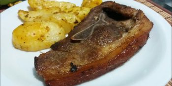 Churrasco no forno