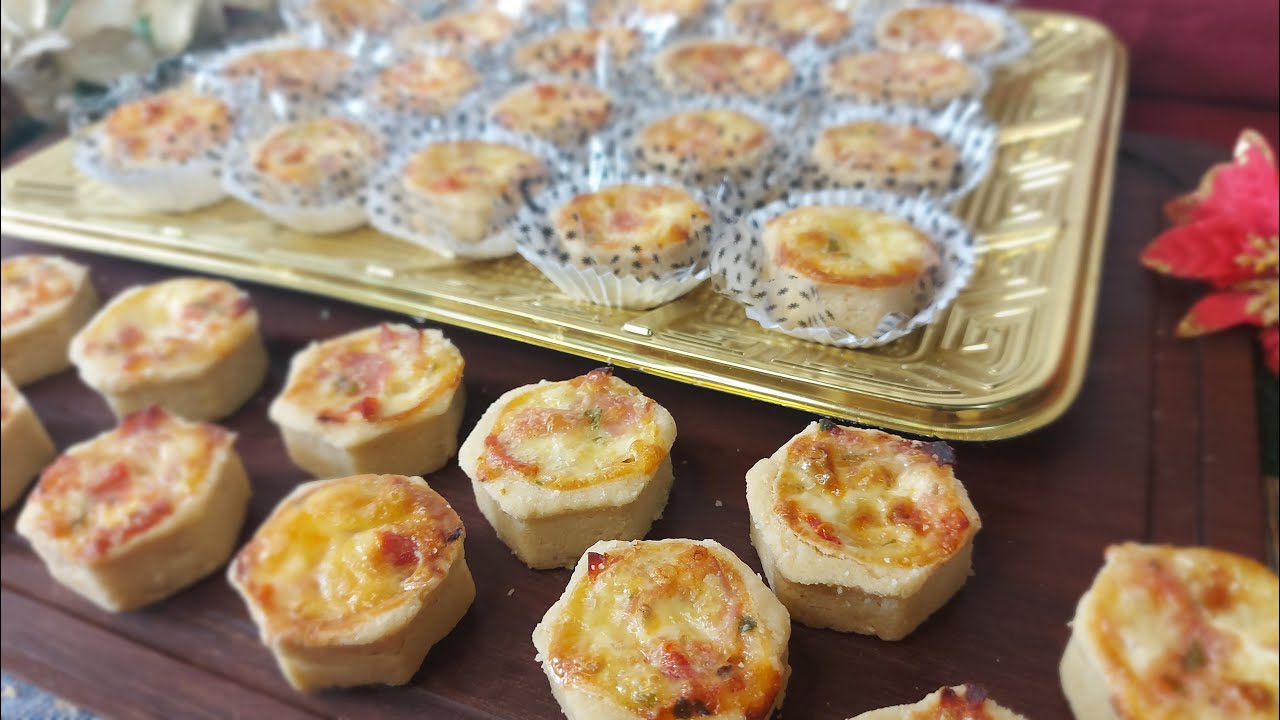 Como fazer quiche de queijo e presunto?