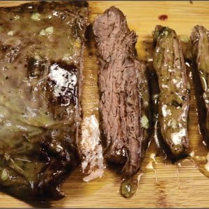 Fraldinha com alho e manteiga bem simples para o churrasquinho da virada