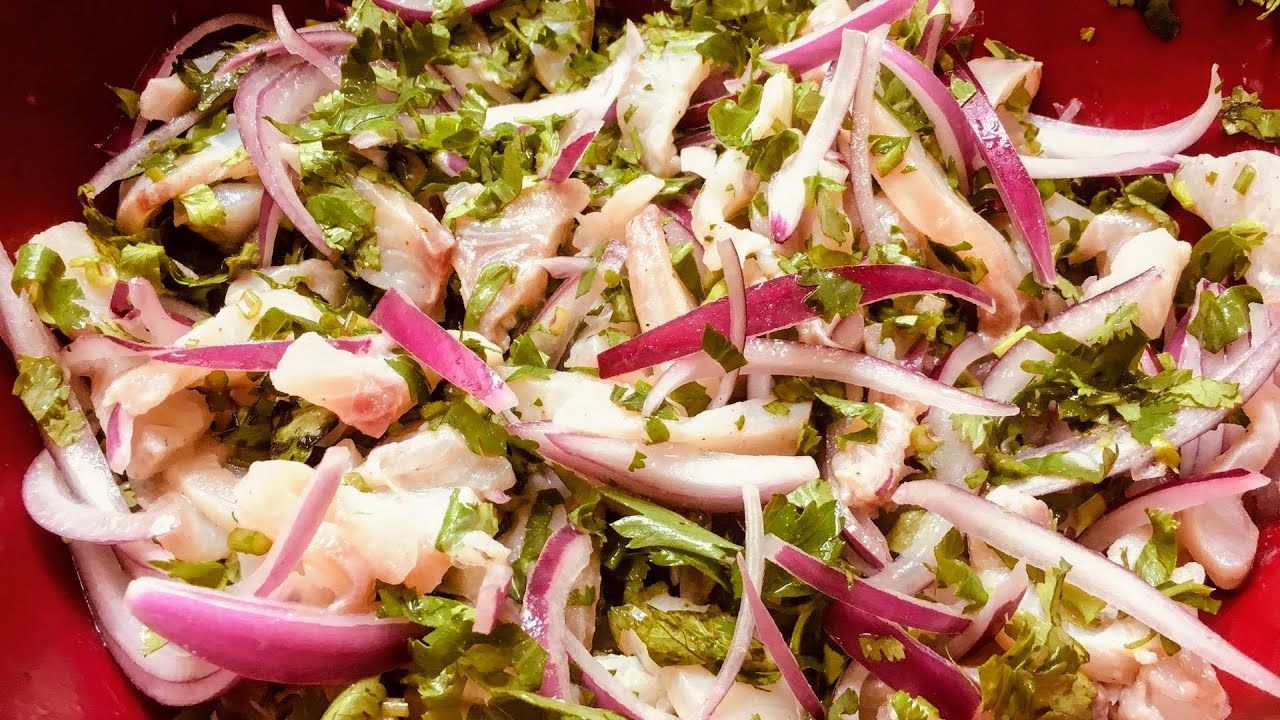 Como fazer ceviche de tilápia?