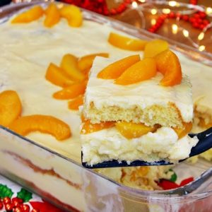 Recheio de pêssego bem fácil para seus bolos ficarem mais deliciosos