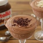 Mousse de avelã que é a sobremesa a cara das festas de ano novo