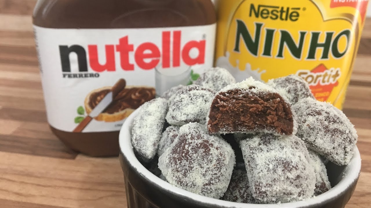 Como fazer brigadeiro de Nutella?