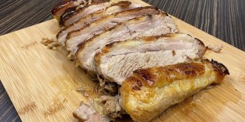 Picanha suína no forno