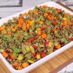 Salada de lentilha simples muito prática de fazer para você servir no Réveillon