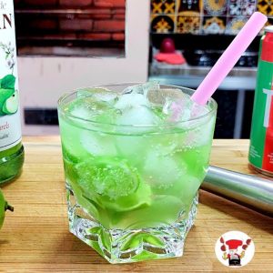 Drink de maçã verde a cara do réveillon que é uma delícia