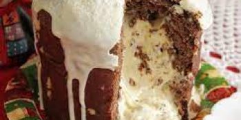 Panetone de chocolate branco