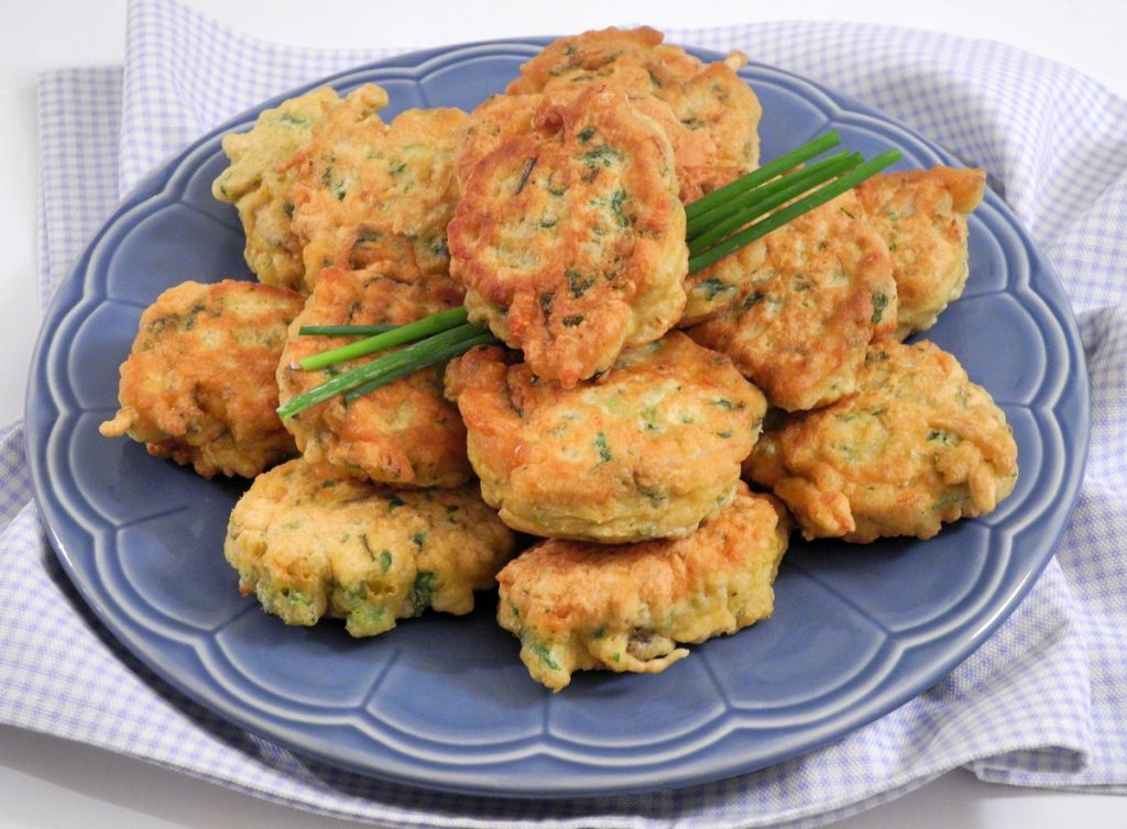 pataniscas de frango