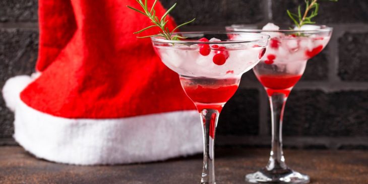 receitas de drinks de Natal