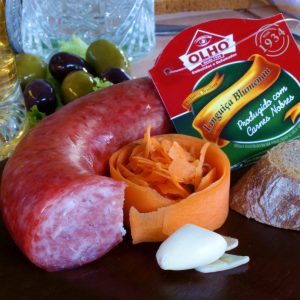 Linguiça Blumenau caseira que não se compara com nenhuma outra