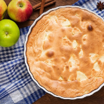 Torta de maçã de preguiçoso