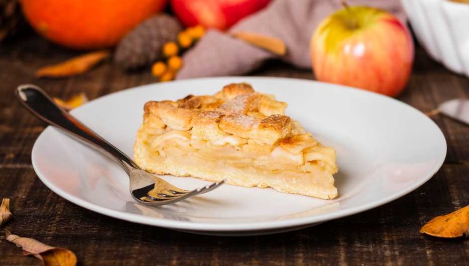 Torta de maçã de preguiçoso