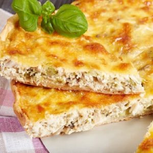 Torta salgada low carb