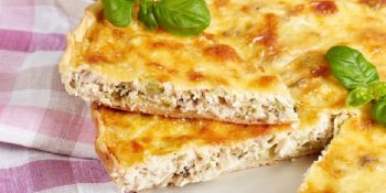 Torta salgada low carb com receita mais fit