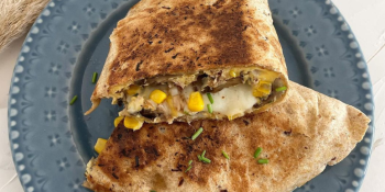 Tortilha mexicana caseira