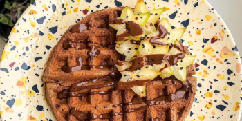 Waffle de cacau