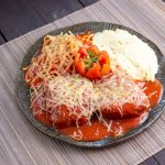 filé de frango à parmegiana