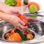 higienizar frutas e verduras