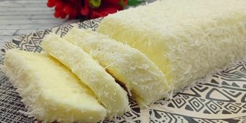 Doce de coco com leite condensado