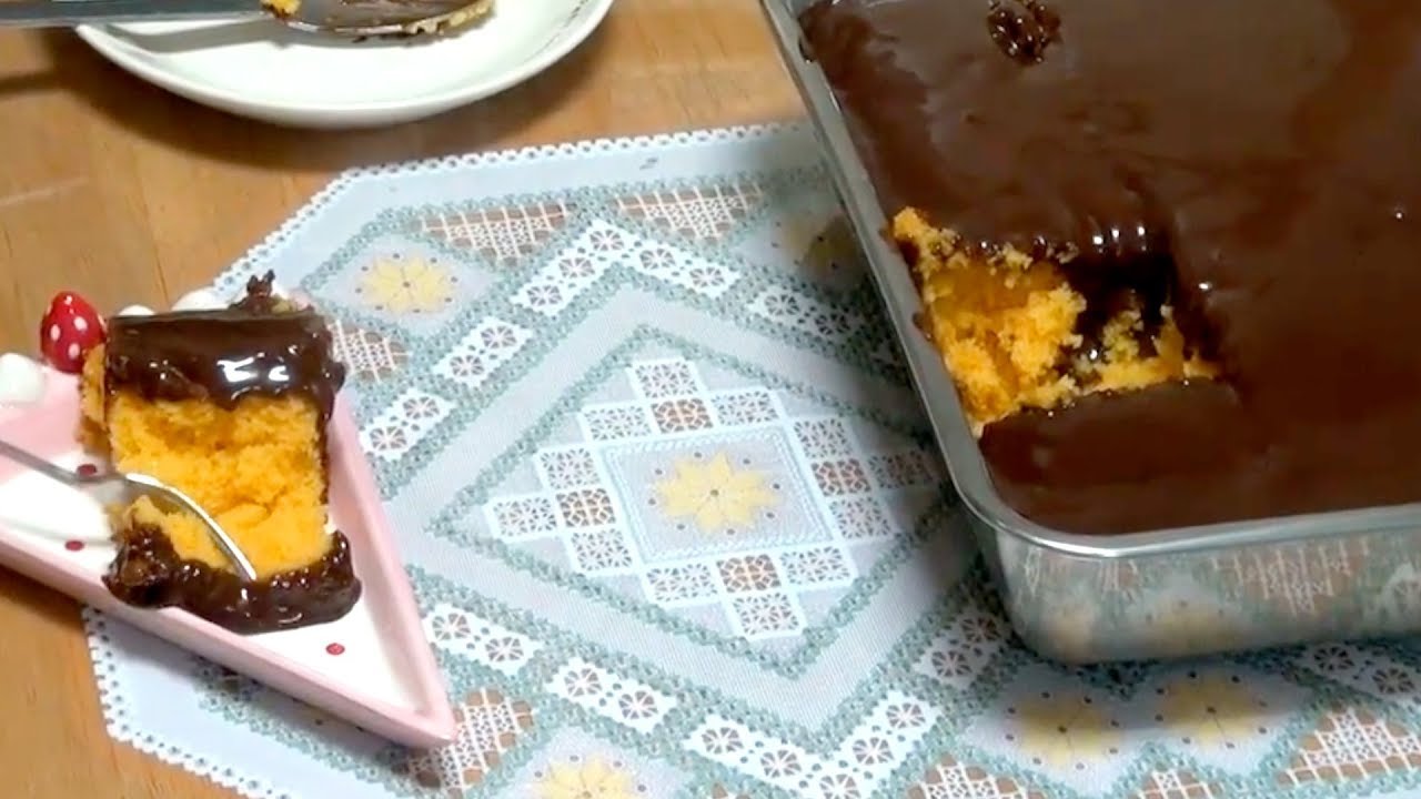 $madeinjapan preparou o mais delicioso bolo de cenoura na travessa do mundo