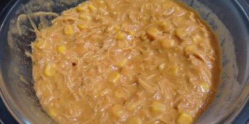 Creme de galinha com maizena