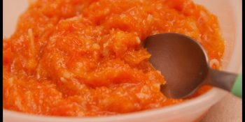 Doce de abóbora de micro-ondas