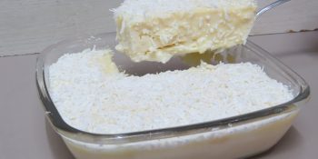 Sobremesa de coco
