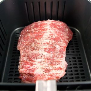 Cupim na airfryer bem assadinho que parece ter saído da churrasqueira