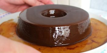 Pudim com 3 ingredientes
