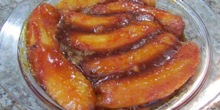 Banana frita caramelizada bem delícia e faz sem demorar nada