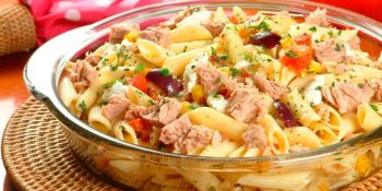 Penne com atum