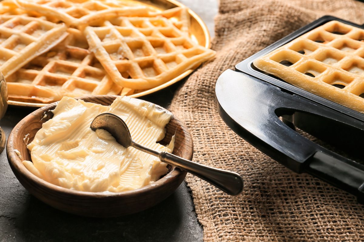 receita de Waffle fit