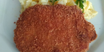 Bife bovino à milanesa na airfryer