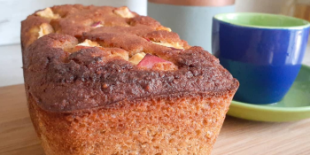 Bolo de maçã low carb