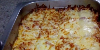 Carne moída de forno