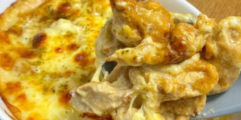 Frango com creme de leite e requeijão