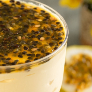 Mousse de maracujá sem creme de leite é a receita de hoje
