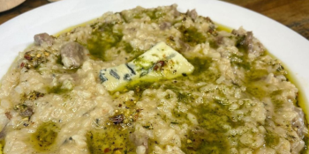 Risoto de queijo