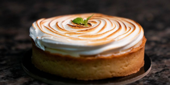 Tarte de limão merengada