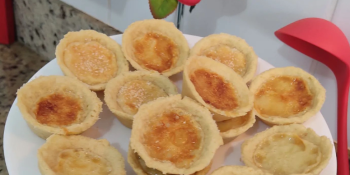 Tortelete de leite condensado na airfryer