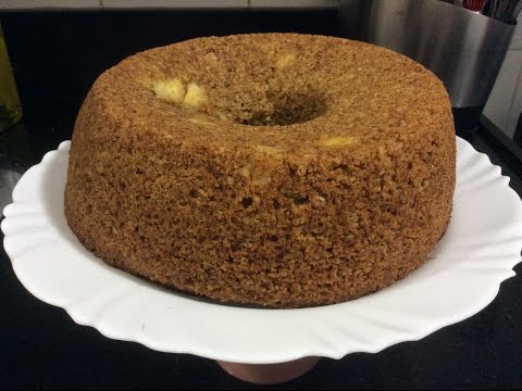 Olha esse bolo de aveia sem lactose com banana maravilhoso no @Youtube