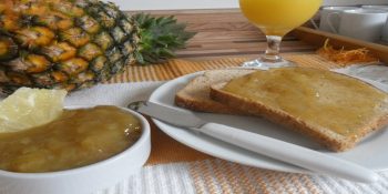 geleia de abacaxi com gengibre