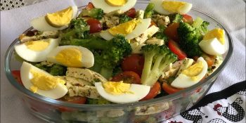 salada de brócolis