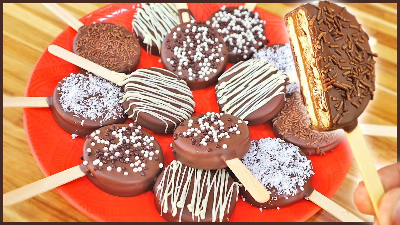 @receitasdopai preparou esta maravilhosa receita de alfajor de brigadeiro