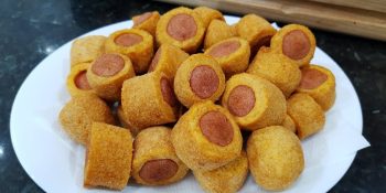 Mini enroladinho de salsicha