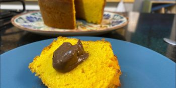 Bolo de cenoura low carb